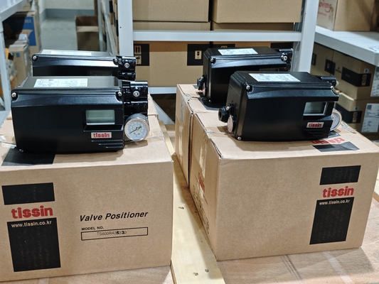 Valvas de esferas com posicionador eletro-pneumático Tissin TS600 original com interruptor de limite e regulador de filtros IMI NORGREN B64G