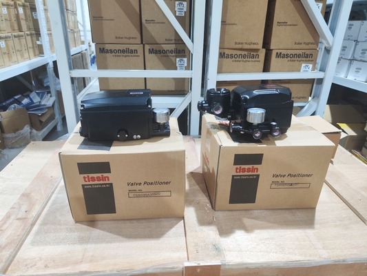 Valvas de esferas com posicionador eletro-pneumático Tissin TS600 original com interruptor de limite e regulador de filtros IMI NORGREN B64G