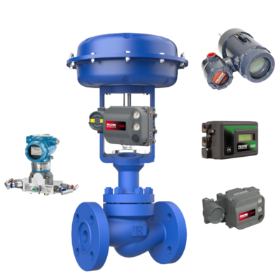 Nova Válvula de Controle Pneumática Spirax Sarco Valve e Transmissor Rosemount Fisher DVC2000/DVC6200 e Controlador de Nível Digital Fisher DL3010 Fornecedor em Estoque