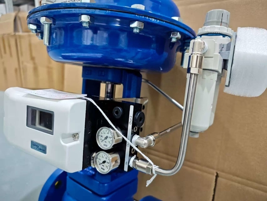 Samson 3241 válvula de bola com 3730 / 3730-5 posicionador