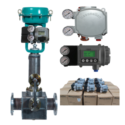 Masoneilan SVI2 Digital Valve Positioner 4-20mA Loop Alimentado com 1,4-8 Bar
