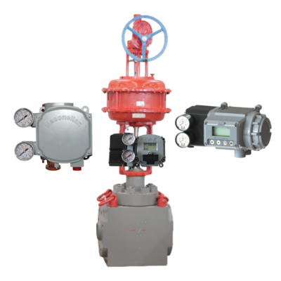 Posicionador de Válvula Digital Masoneilan HART SVI3 com Válvula Solenoide