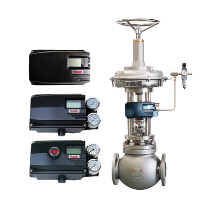 Fornecedor de Estoque Tissin TS800 TS805 Posicionador Inteligente de Válvula Controle 4-20mA Válvula de Controle Pneumático Personalizada