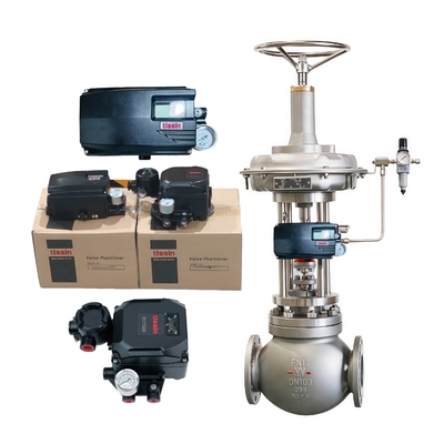 Fornecedor de Estoque Tissin TS800 TS805 Posicionador Inteligente de Válvula Controle 4-20mA Válvula de Controle Pneumático Personalizada