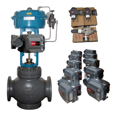 Emerson ASCO Solenoide Valve Com Fisher DVC6200 Duplo Ação Com Feedback Digital Valve Controller Positioner Com Valve de Controle Chinês