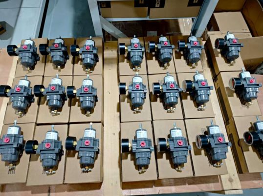 Regulador Filtro Redutor de Pressão American Fisher Original Novo 0-125psi 67CFR-239 Válvula Fisher