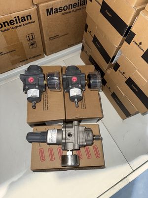 Regulador Filtro Redutor de Pressão American Fisher Original Novo 0-125psi 67CFR-239 Válvula Fisher