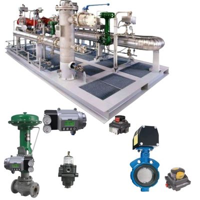 NOVO E EXATO PRINCÍPIO Válvula de borboleta pneumática Figura 990 Válvulas de borboleta e posicionador ND7000