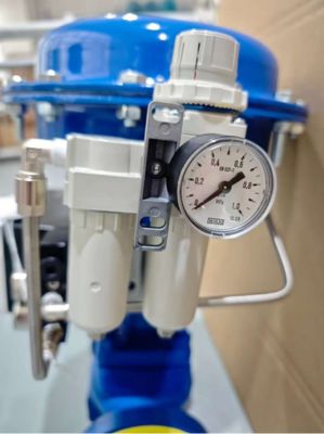 Válvula de controle pneumática IP66 2.5 DN para atuadores lineares