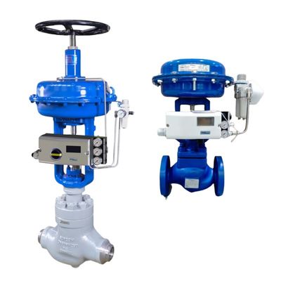 Válvula de Controle Pneumática Spirax Sarco SP7 com Atuador Linear