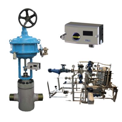 Válvula de Controle Pneumática Spirax Sarco SP7 com Atuador Linear