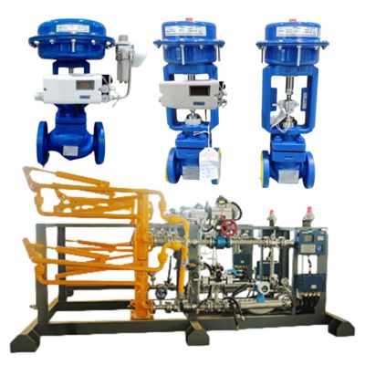 Válvula de Controle Pneumática Spirax Sarco SP7 com Atuador Linear