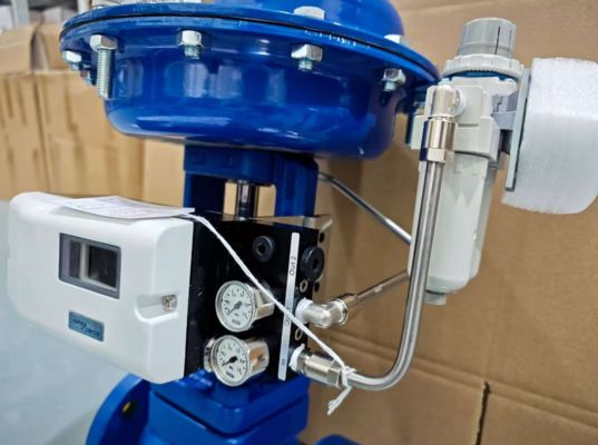 Válvula de controle pneumática Spirax-Sarco KE73 DN15-150 para redução de pressão