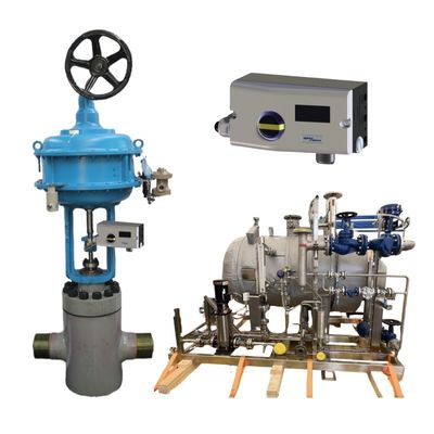 Valva de controlo pneumática com classificação IP66 para atuador linear