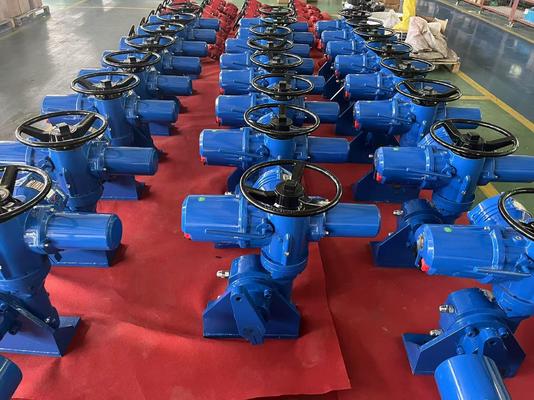 Actuador elétrico de liga de alumínio da série PWMON IP68 NEMA 6P