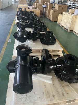 Actuador elétrico de liga de alumínio da série PWMON IP68 NEMA 6P