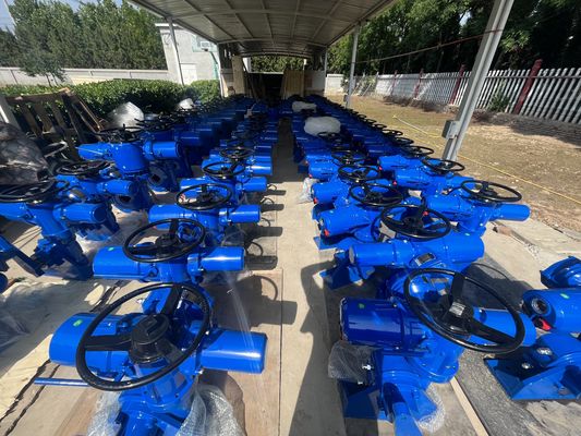 Actuador elétrico de liga de alumínio da série PWMON IP68 NEMA 6P