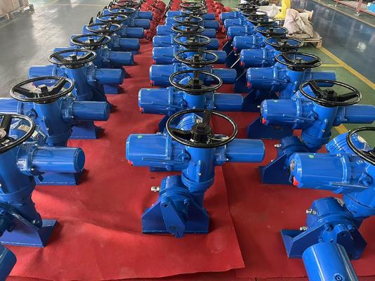 Actuador Elétrico Peckwomy com Protocolo HART Torque 30 ∼ 3000 Nm