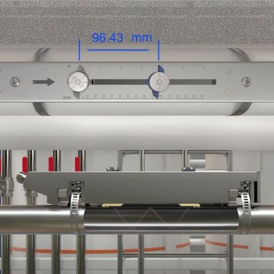 Krohne Optisonic 6300 Ultrassônico Clamp-on Flowmeter para líquidos