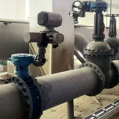 Atuador Elétrico Multivoltas à Prova de Explosão FFC EFX-D para Válvulas Gaveta