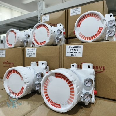 Posicionador de Válvula de Controle de Processo de Alta Precisão Flowserve Logix 420 Posicionador de Válvula HART Inteligente