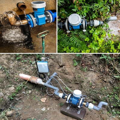 Novo DN25 DN900 Endress Hauser Medidor de fluxo eletromagnético Proline Promag W800 W400 Medidor de fluxo de água