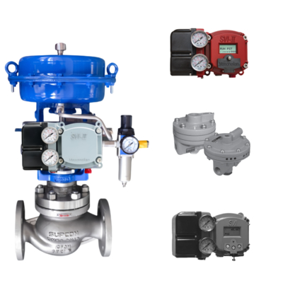Nova Válvula de Controle Pneumática e Posicionador Pneumático Masoneilan SVI2/SVI1000 e Outras Peças de Válvulas BR200/BR400 Booster
