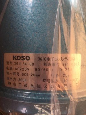 Válvula de controle chinesa com o atuador da válvula de KOSO 3610
