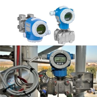 E+H Deltabar PMD75 Medição de Líquidos e Gases Transmissor de Pressão Diferencial Endress Hauser Sensor de Metal Piezorresistivo