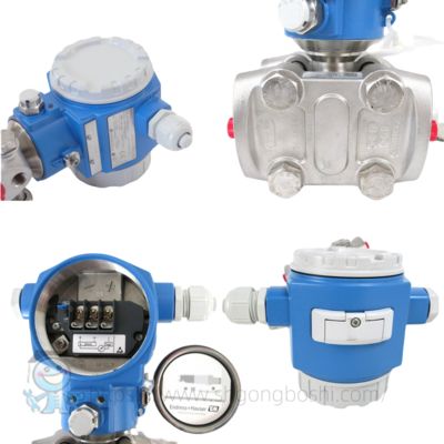 E+H Deltabar PMD75 Medição de Líquidos e Gases Transmissor de Pressão Diferencial Endress Hauser Sensor de Metal Piezorresistivo