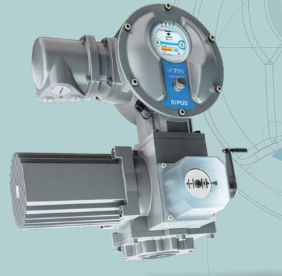 Ativador de válvulas elétricas à prova de explosão SIPOS Seven 7 para sistemas de abastecimento de água