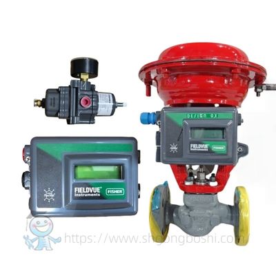 Posicionador de válvula digital Fisher DVC2000 com filtro de válvula 67CFR