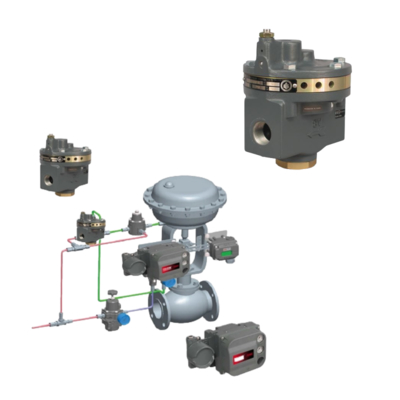 Amplificador de volume Fisher 2625 3/4 NPT Acessório de válvula com certificação CCC