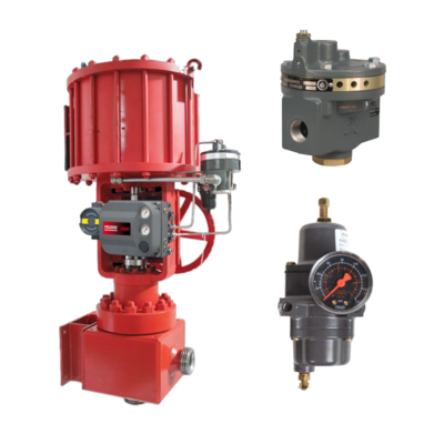 Fisher 2625 Series Volume Boosters com 3/4 NPTs Certificado CCC