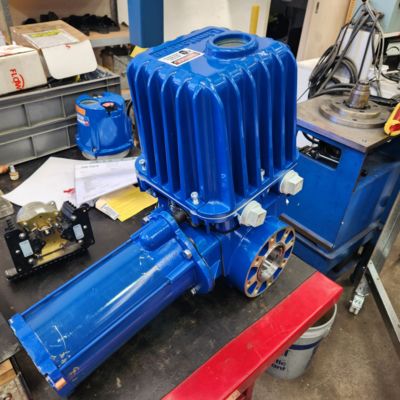 Flowserve Limitorque L120 Multi-Turn Actuador Elétrico 60000 ft-lb Torque