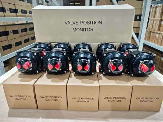 Válvula de controlo de três vias com comunicação HART 20-100 Psi