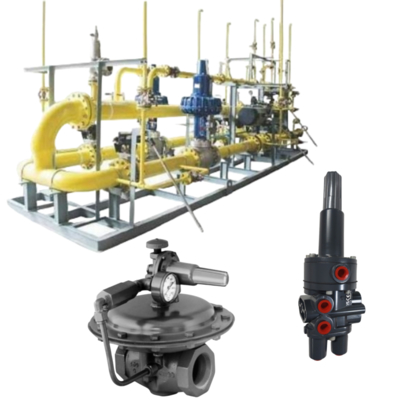 Posicionador e Regulador de Pressão DVC6200 da Fish-Er Valve, Estável e Durável, e Válvula de Disparo 1808 e 377