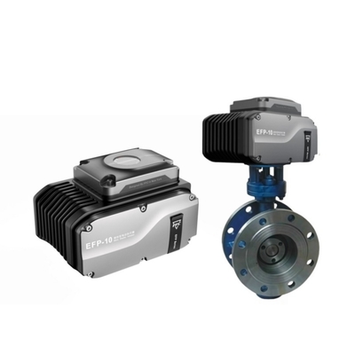 Atuador de válvula do fornecedor FFC EF-P Série Micro-controle Atuador elétrico e Válvula borboleta da China para Tratamento de Água e Energia