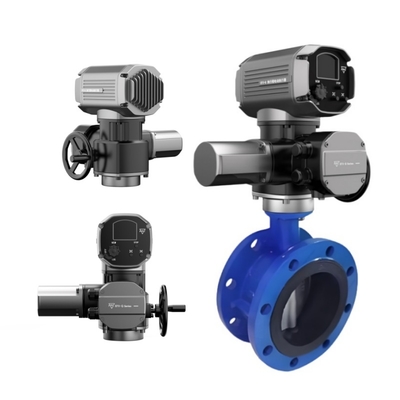 Fornecedor Actuador elétrico à prova de explosão FFC EFX-D EFX-Q Controle de frequência variável Actuador elétrico inteligente de várias voltas