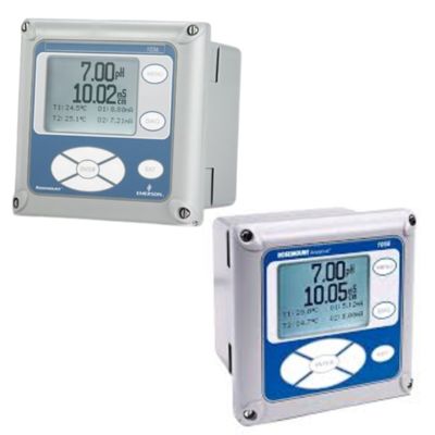 Transmissor pH/ORP de linha dupla Rosemount 1056 com saída HART 4-20mA