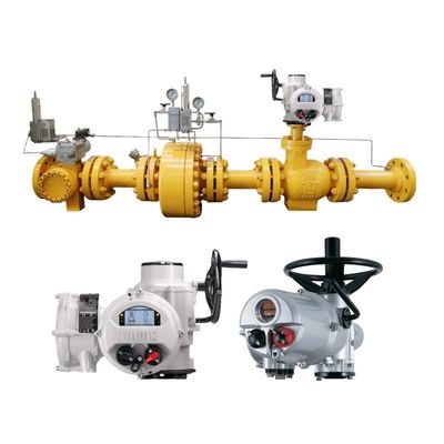 China WUZHONG Skid Regulador de Gás Natural Rotork IQ Series Atuador Elétrico Inteligente Multivoltas Vendedor no Local