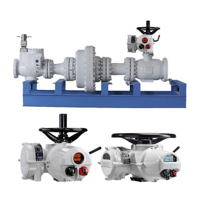 Actuadores de válvulas elétricas de rotor IQT Multi-Turn Part-Turn Actuadores de válvulas de controle de fluxo China Regulador de gás natural Skid