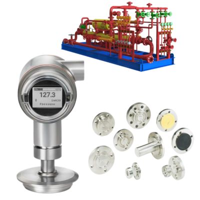 Transmissor de pressão Rosemount 3051HT com gama reduzida de 150:1 para altas temperaturas