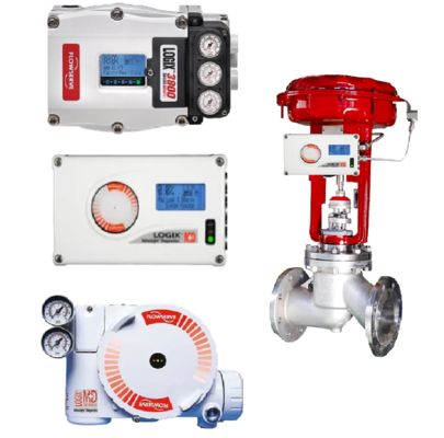 Válvula de controle pneumática Flowserve 3200MD Atuador linear 5-100 Psi