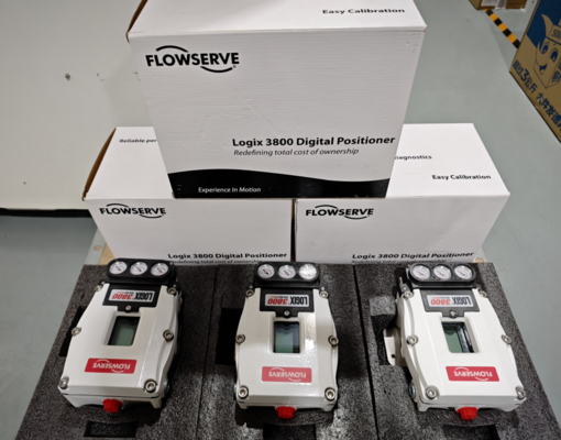 Posicionador de Válvula de Controle Pneumático Flowserve 3800 IP66 5-100 Psi