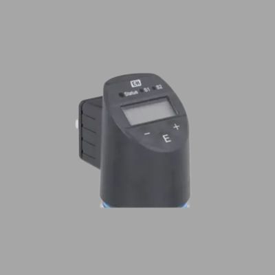 Regulador de redução de pressão com medidor de fluxo de vórtice Endress+Hauser Proline Prowirl D200 e transmissor de temperatura Cerabar PTC31B