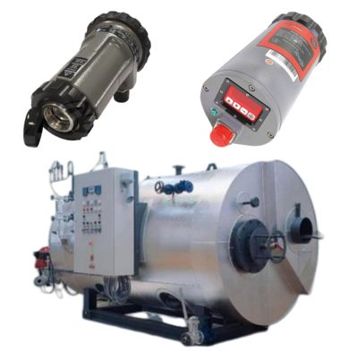 Detector de chama Fireye 95DSS3-1WINC com interface Modbus para caldeiras industriais