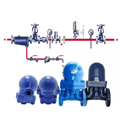 SPIRAX SARCO FT14 FT43 FT44 válvula de esferas armadilha de vapor flutuante industrial para trocador de calor