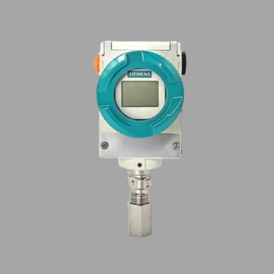 Transmissor de pressão Siemens SITRANS P320 7MF0300, medidor de vazão vortex SITRANS FX330 e manifold de válvula de controle de vazão