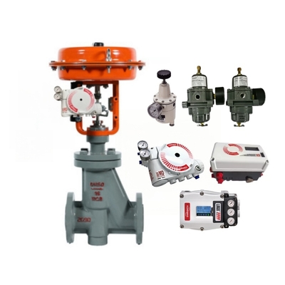 Automático Pneumático Actuador Valvão de Controle Posicionador Flowserve Logix 520MD 3200MD 3800 Industrial Valve de Controle Digital preço
